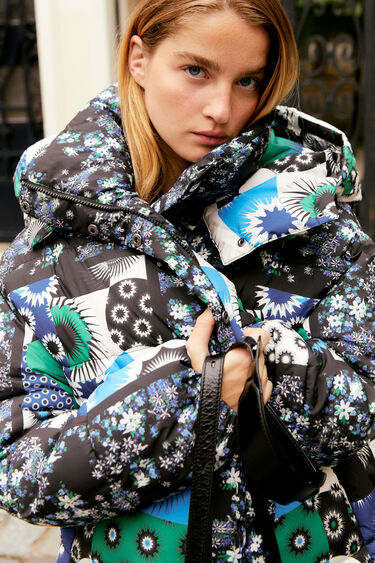 Padded patchwork jacket | Desigual