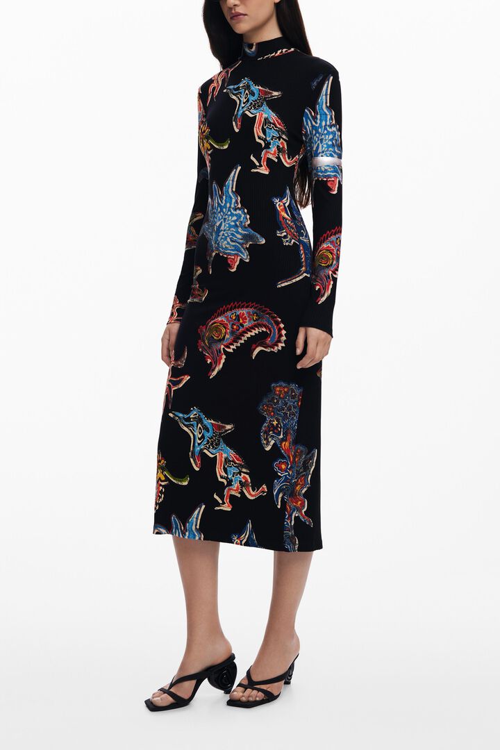 Vestido desenhado por Mr. Christian Lacroix