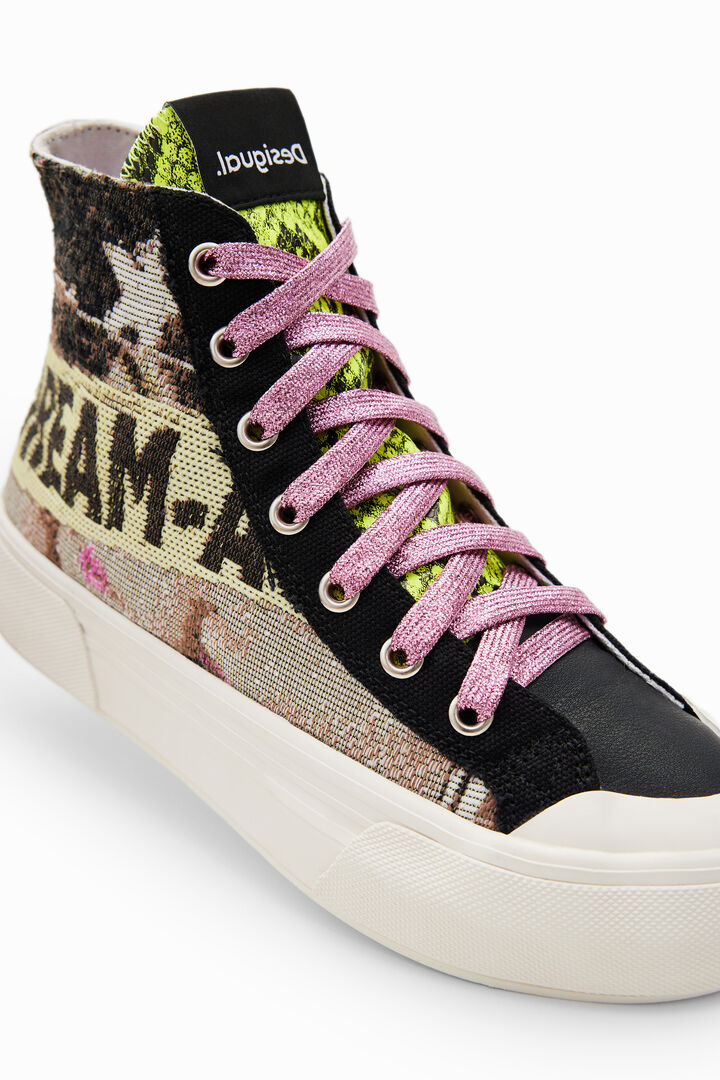 Sneakers canya alta patch | Desigual