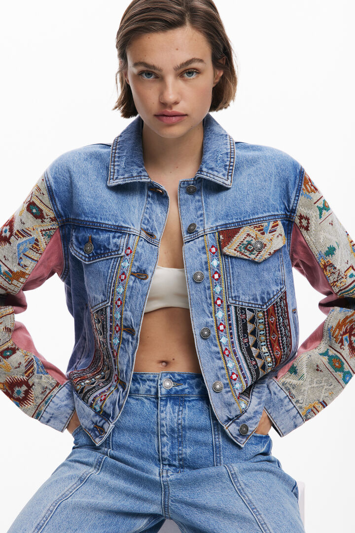 Veste en jean boho | Desigual