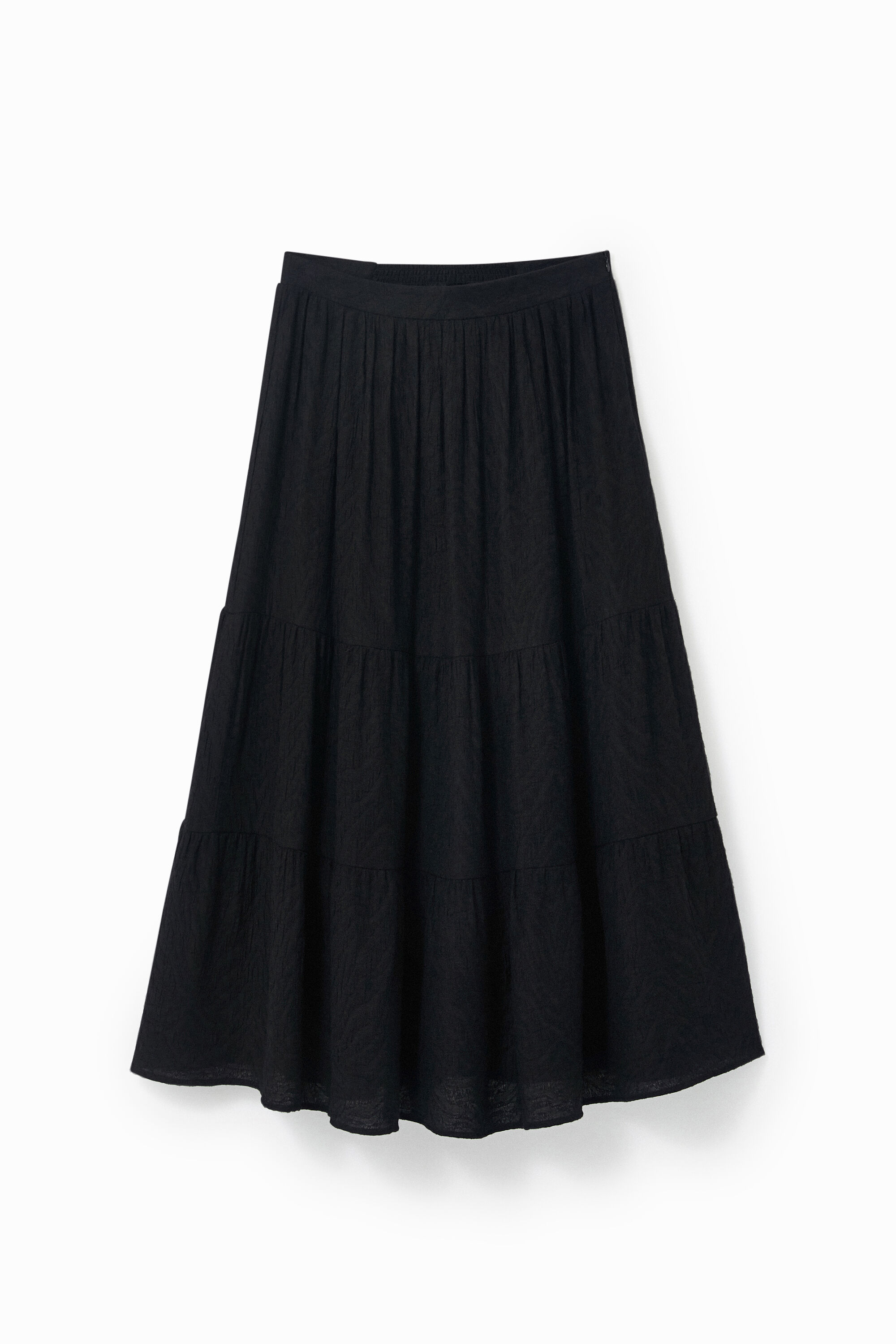 a midi skirt