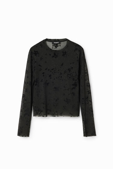 Samarreta slim tul brillant | Desigual