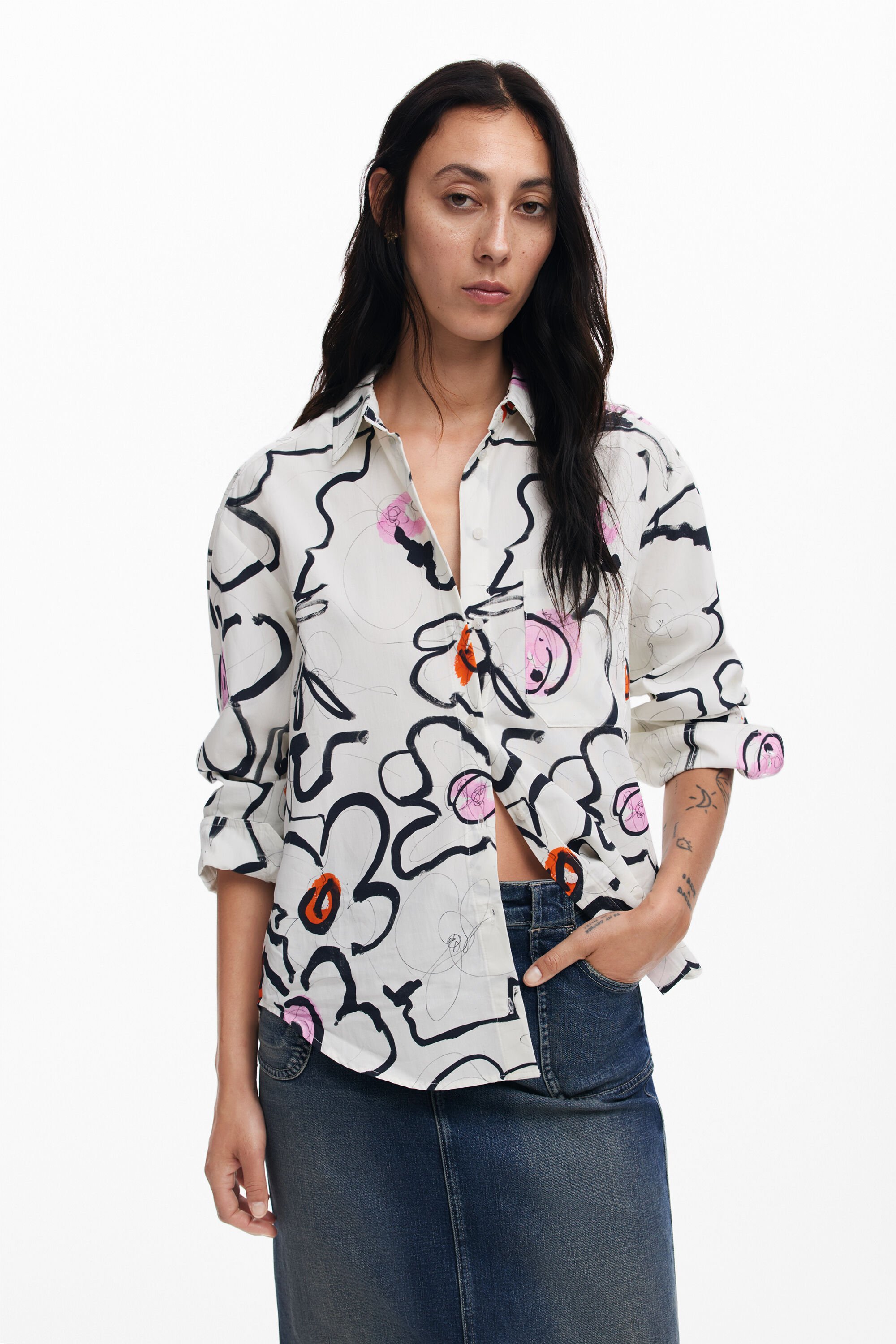 Camicia desigual on sale