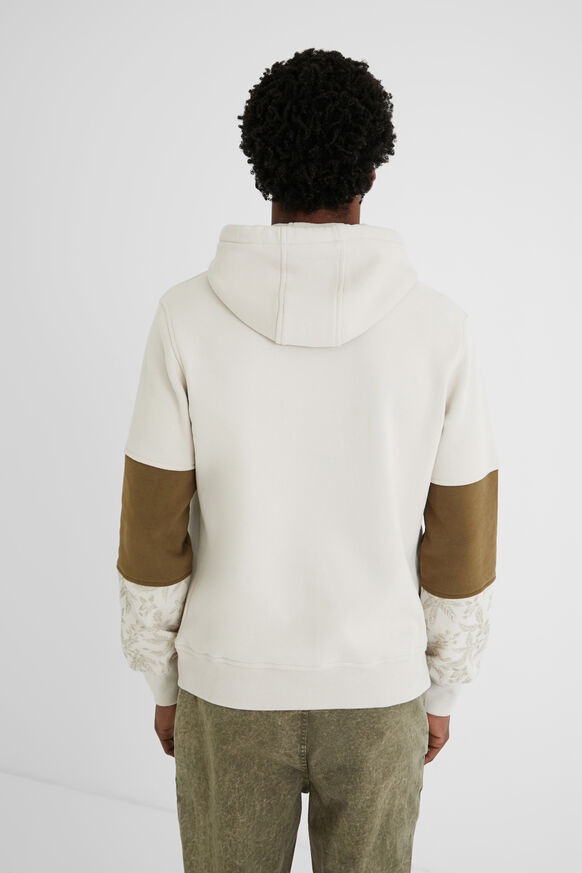 Plush hooded sweatshirt | Desigual