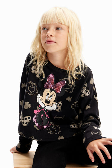 Sequined Minnie Mouse T-shirt | Desigual