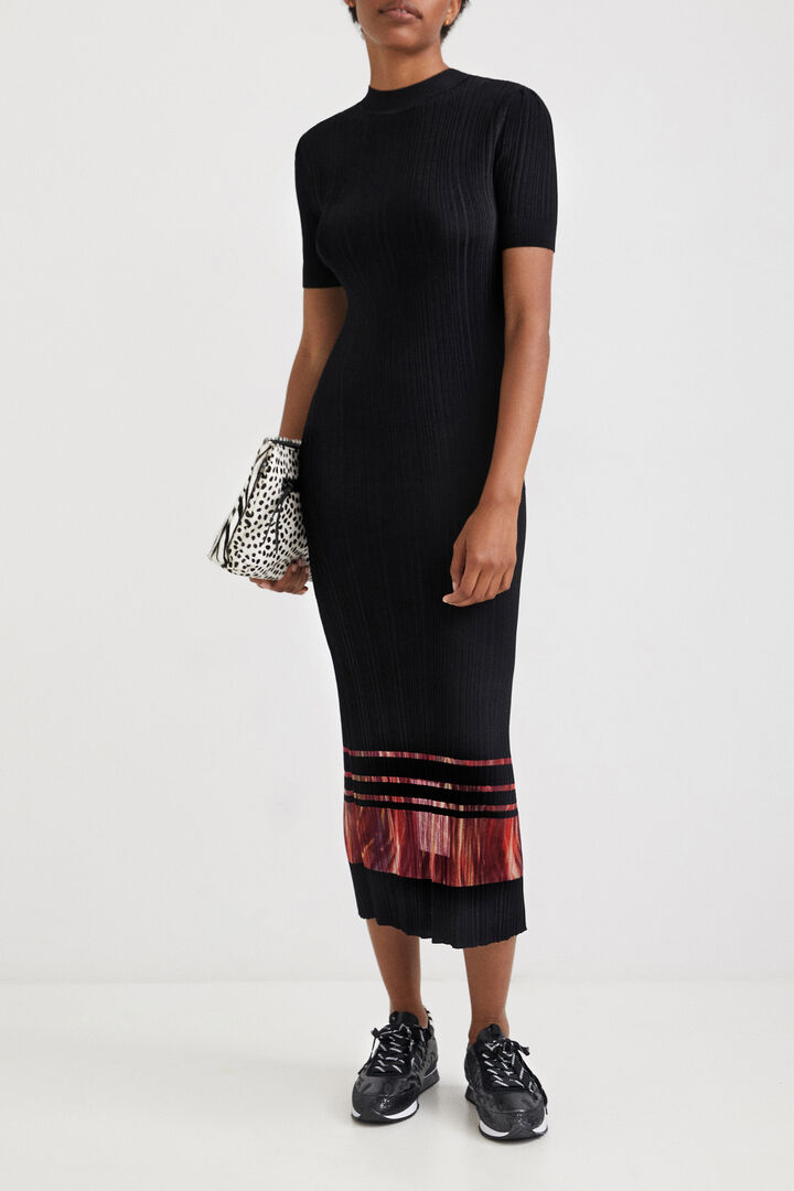 Pleated midi-dress | Desigual