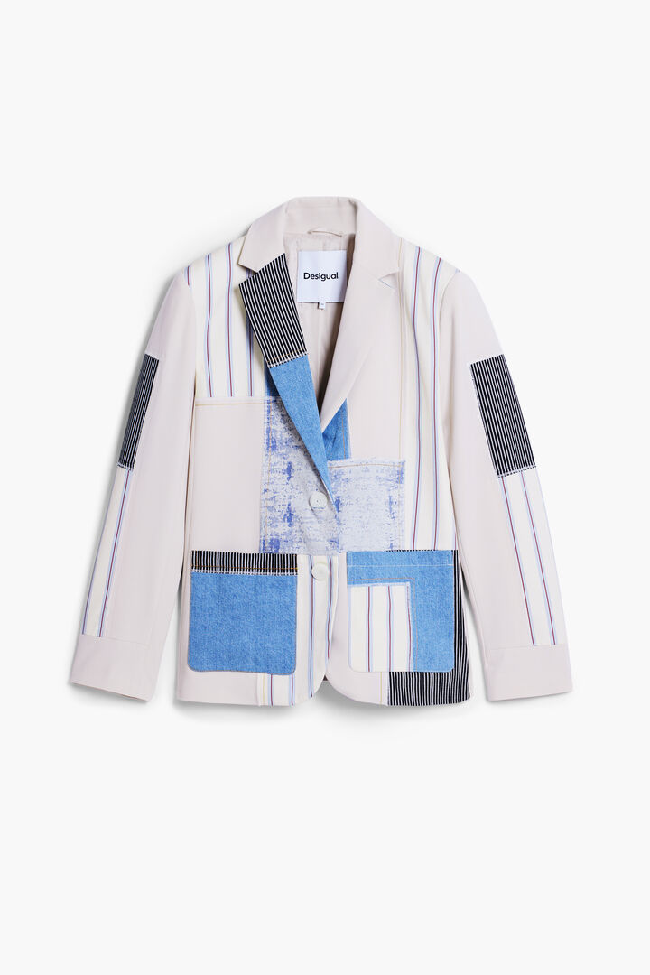 Blazer patchwork | Desigual