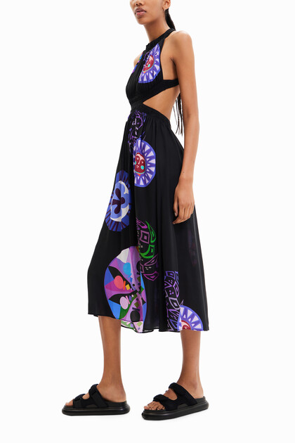Abito midi cut-out M. Christian Lacroix