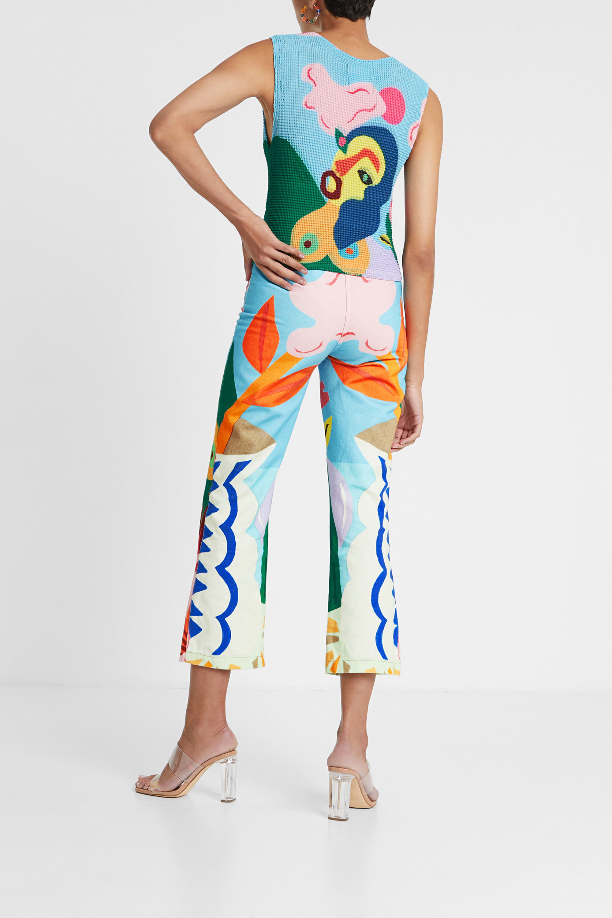 Pantalones desigual sales outlet
