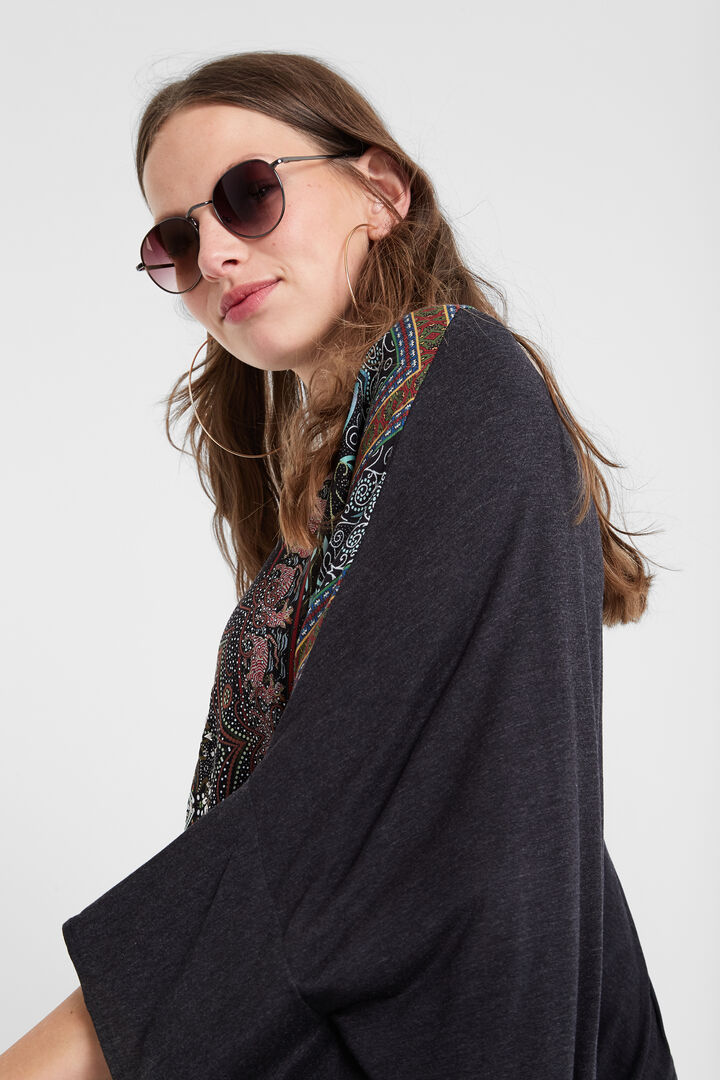 Hindu poncho T-shirt | Desigual