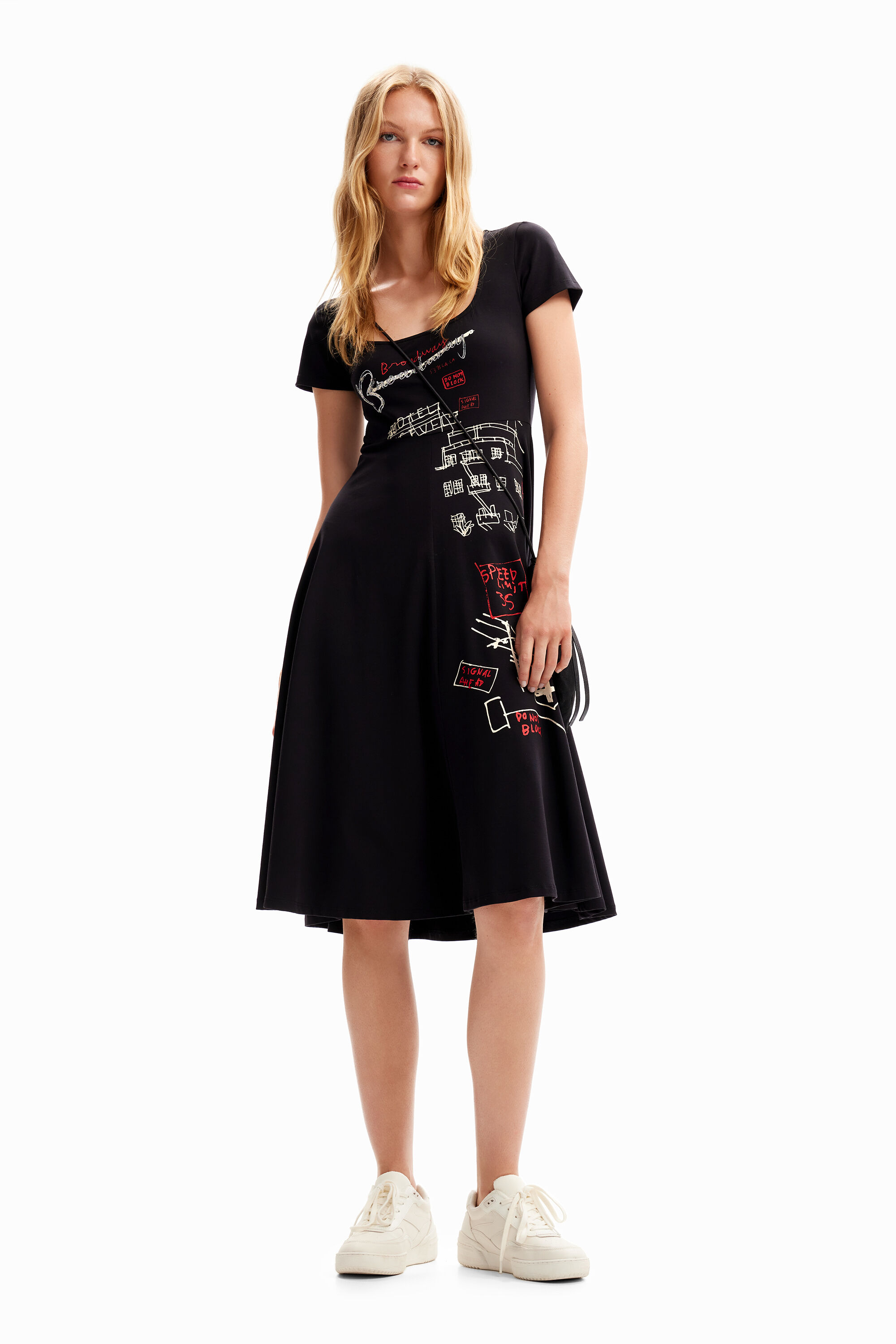 Desigual hotsell robe courte