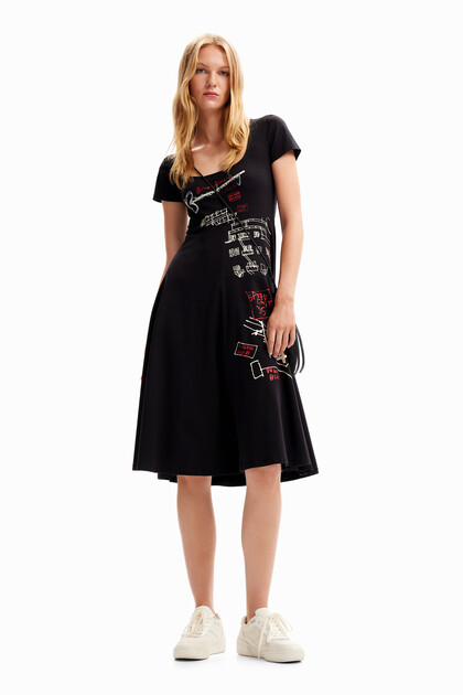Vestido corto arty