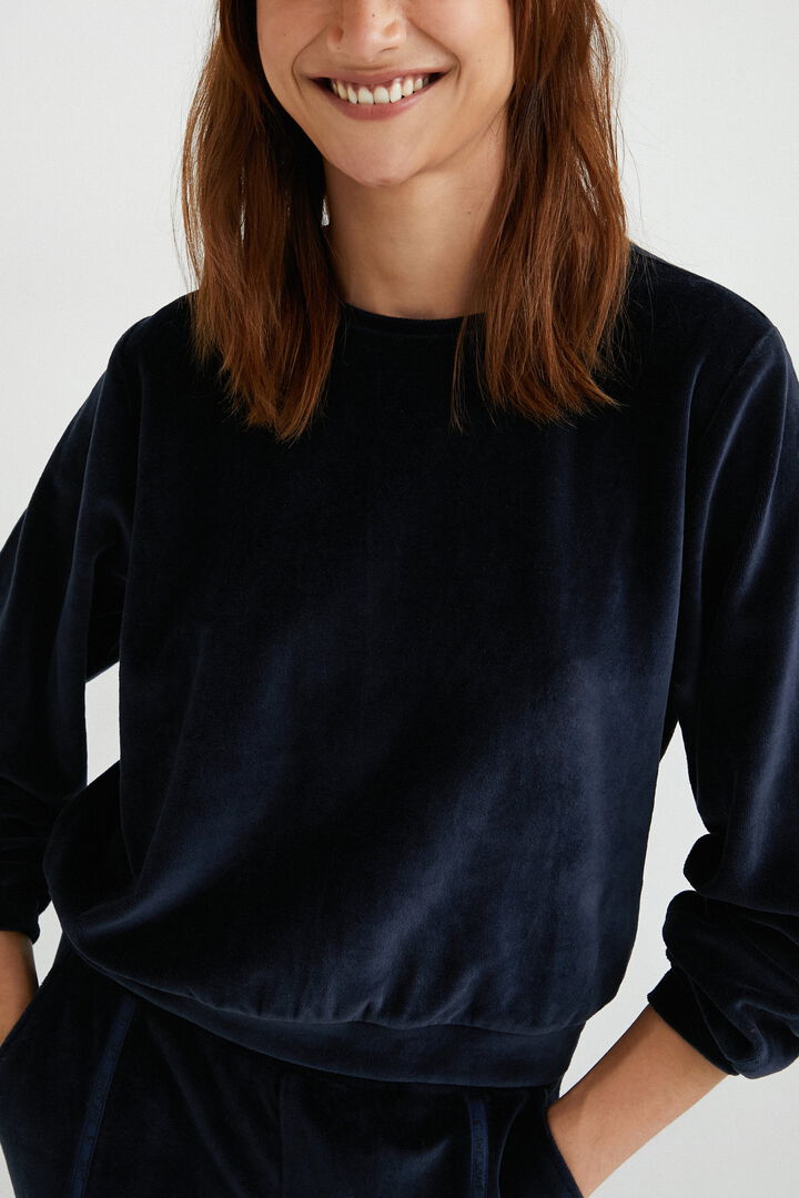 Plush sweatshirt heart | Desigual