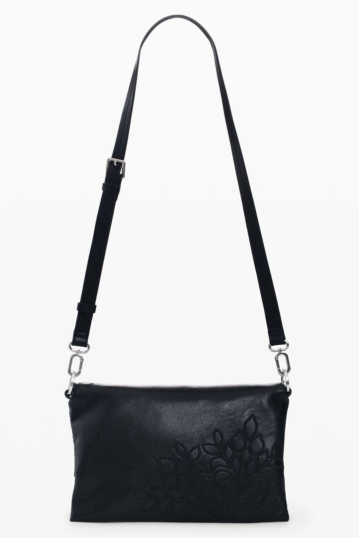 Kleine tas met geborduurde flap | Desigual