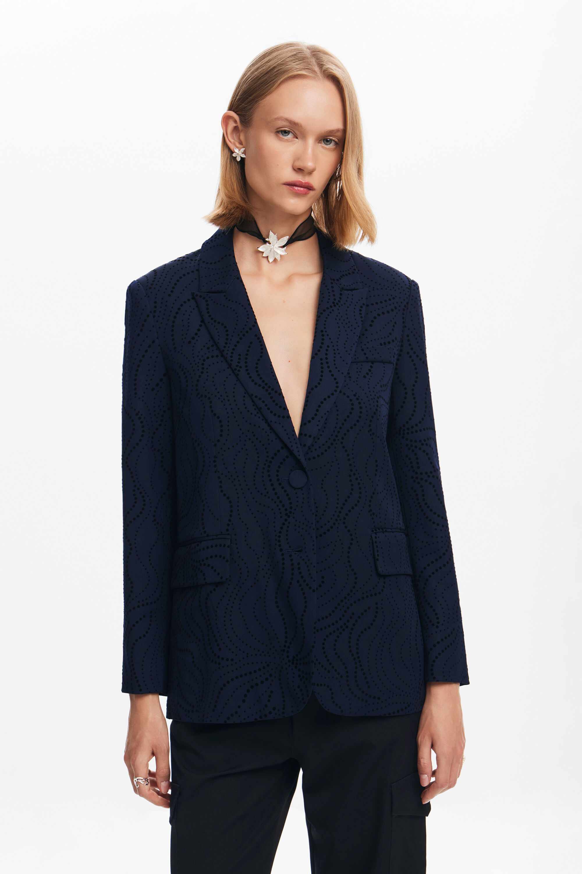 Desigual blue coat new arrivals