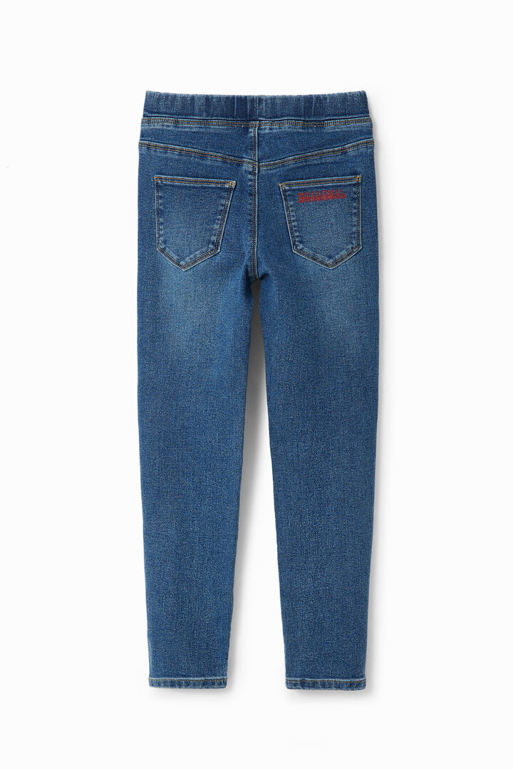 Leggings jeans messaggio | Desigual