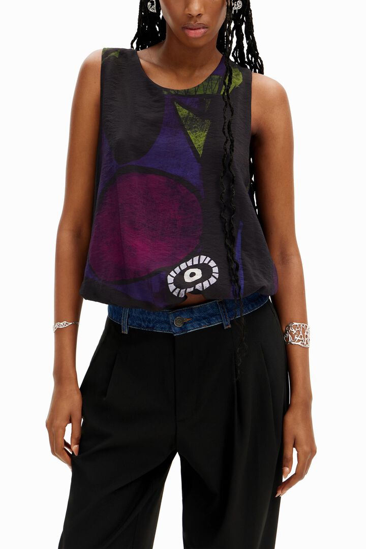 Sleeveless blouse M. Christian Lacroix | Desigual