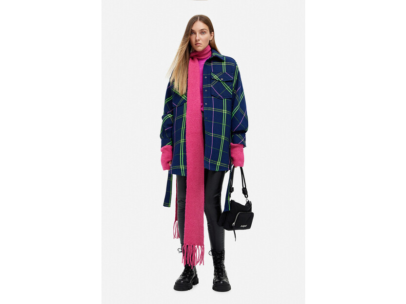 Chaqueta sobrecamisa cuadros
