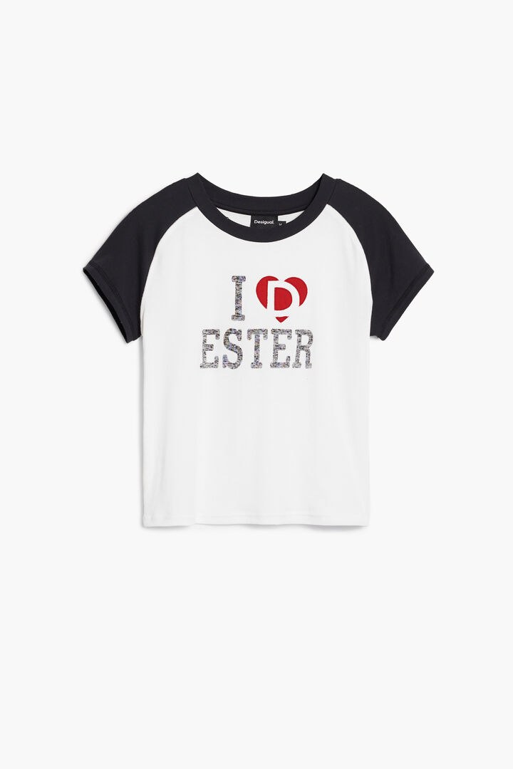 Camiseta "I love Ester" | Desigual