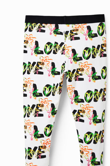 Leggings flors Love | Desigual