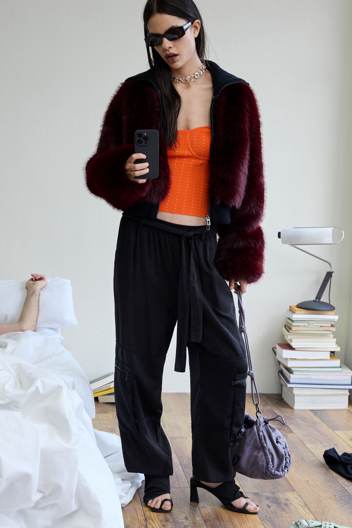 Baggy long pants