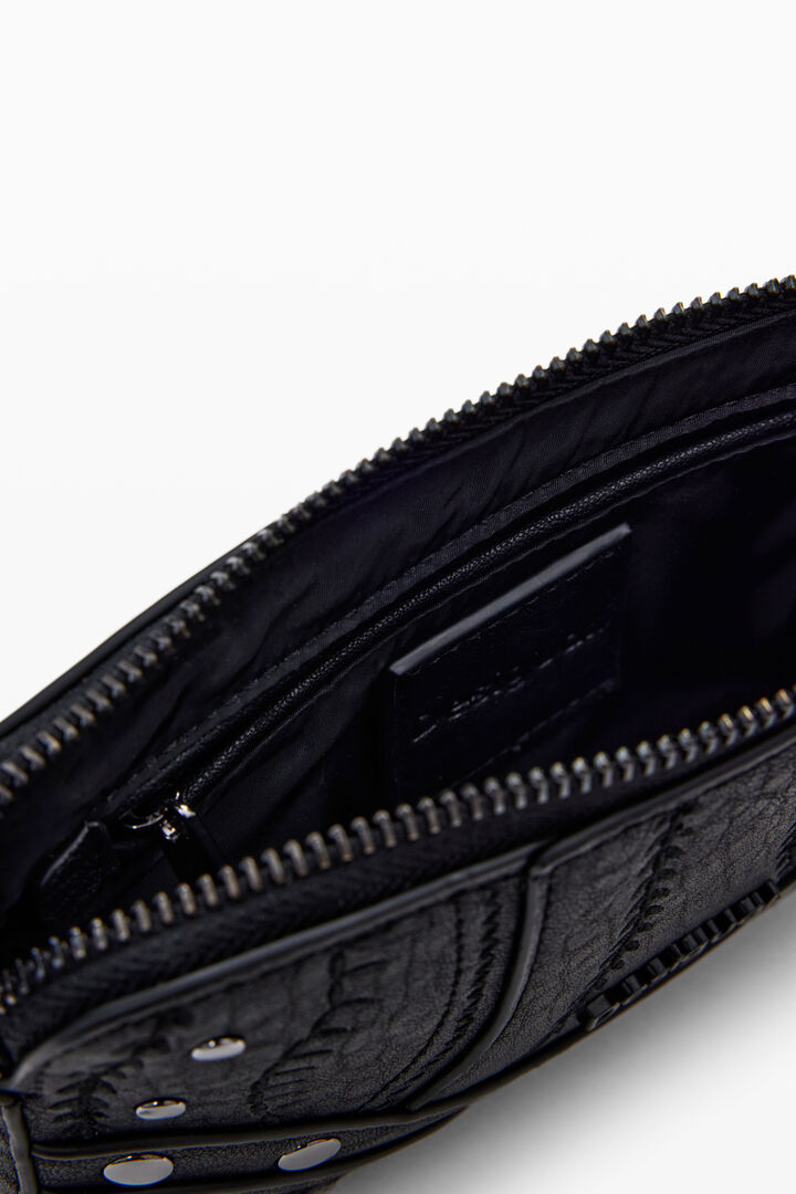 Monedero convertible bordados mediano | Desigual