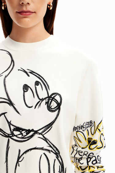 Jersei brodat Mickey Mouse | Desigual