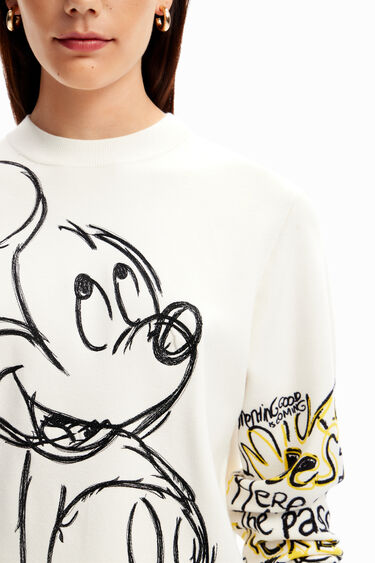 Pull brodé Mickey Mouse | Desigual