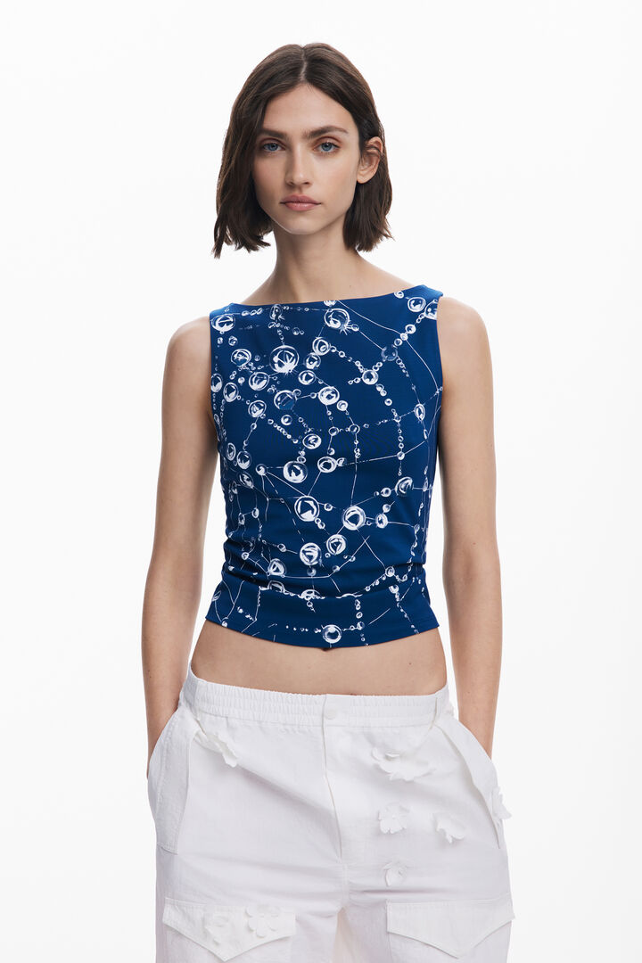 Tyler McGillivary sleeveless drops T-shirt | Desigual