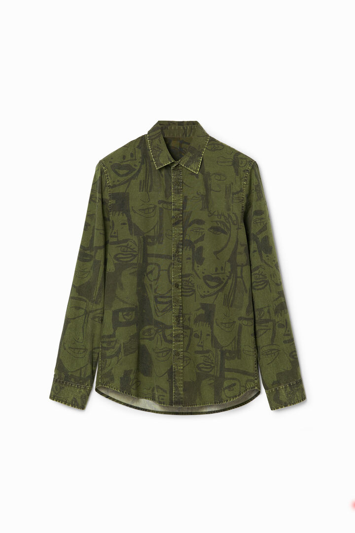Camisa cares acid wash | Desigual