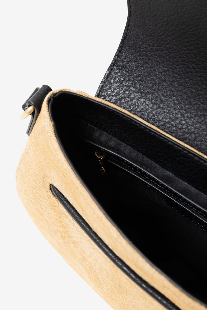 Reverse D logo embroidered sling bag | Desigual