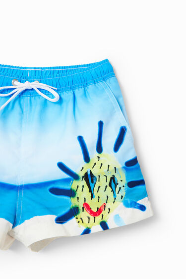 Beach swim shorts | Desigual