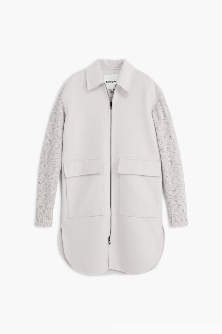 Light combined cloth coat | Desigual