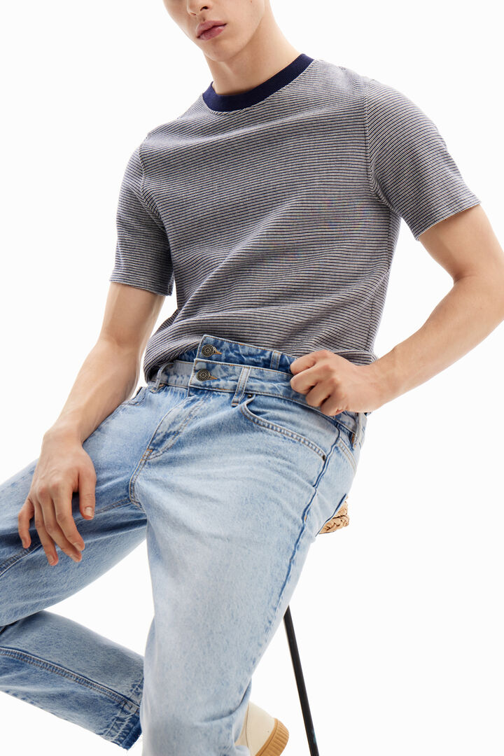Karotten-Jeans doppelter Bund | Desigual