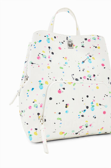 Mochila pequeña gotas | Desigual