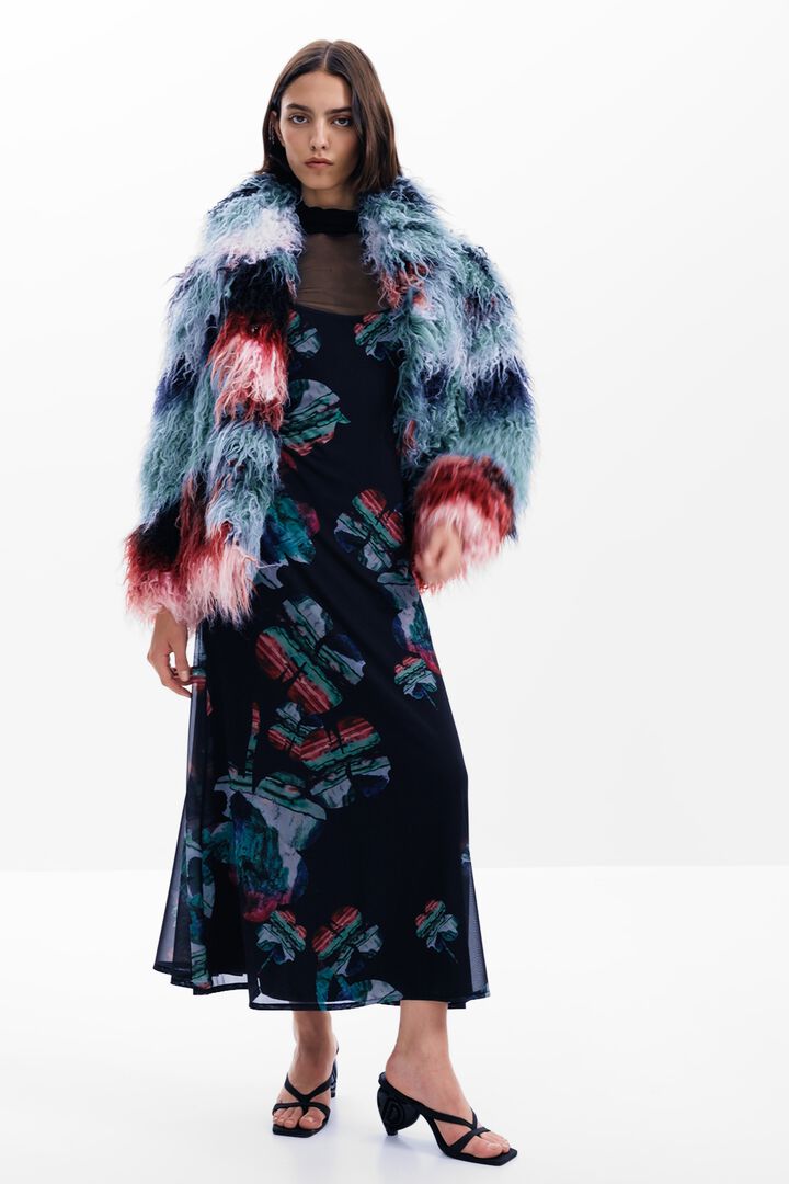 Jacket designed by Mr. Christian Lacroix | Desigual