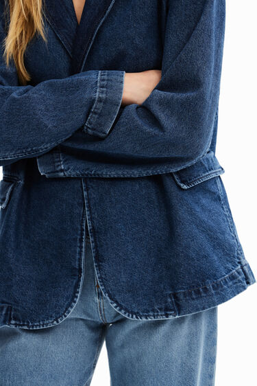 Blazer Circular Denim | Desigual