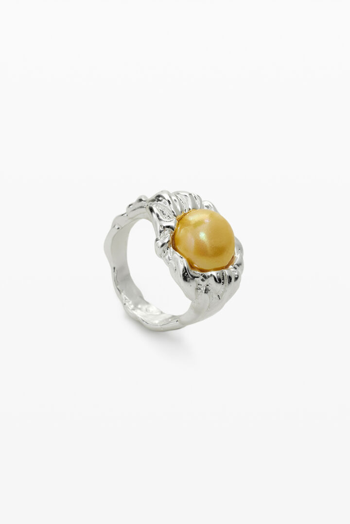 Bague perle plaqué or Zalio | Desigual