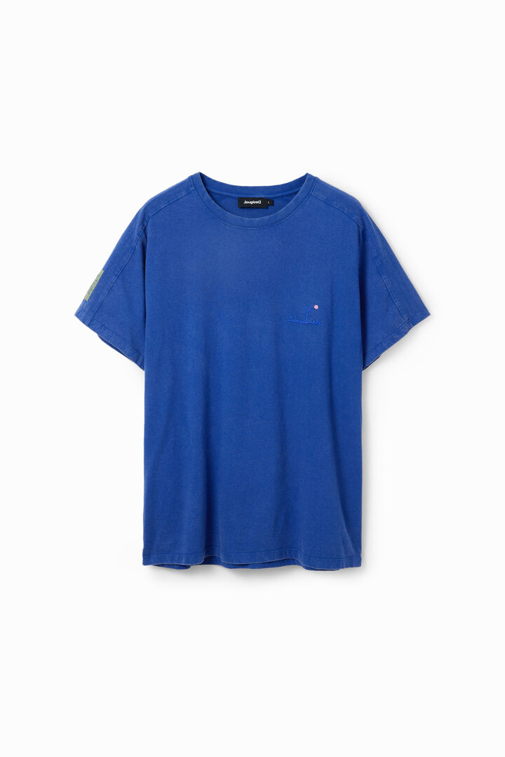 Embroidered plain T-shirt | Desigual