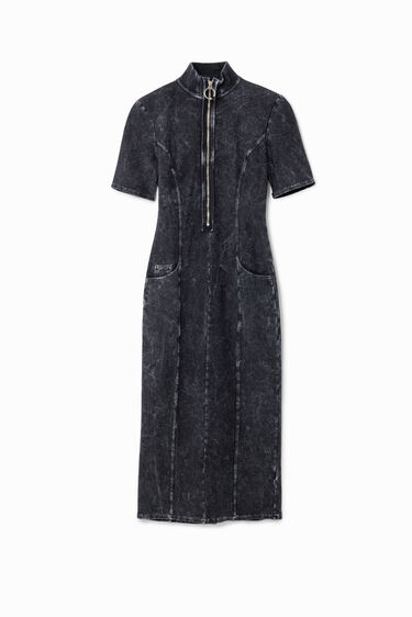 Vestit cremallera midi Nathy Peluso | Desigual