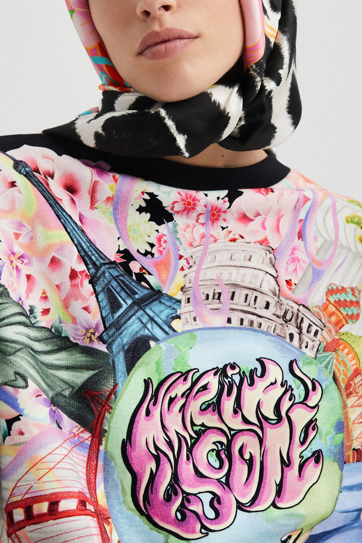 
オーバーサイズ スウェットシャツ | Desigual