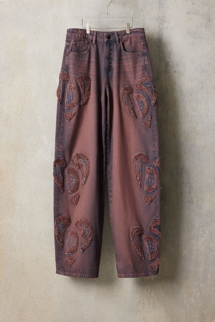Pantalón baggy desflecado studio