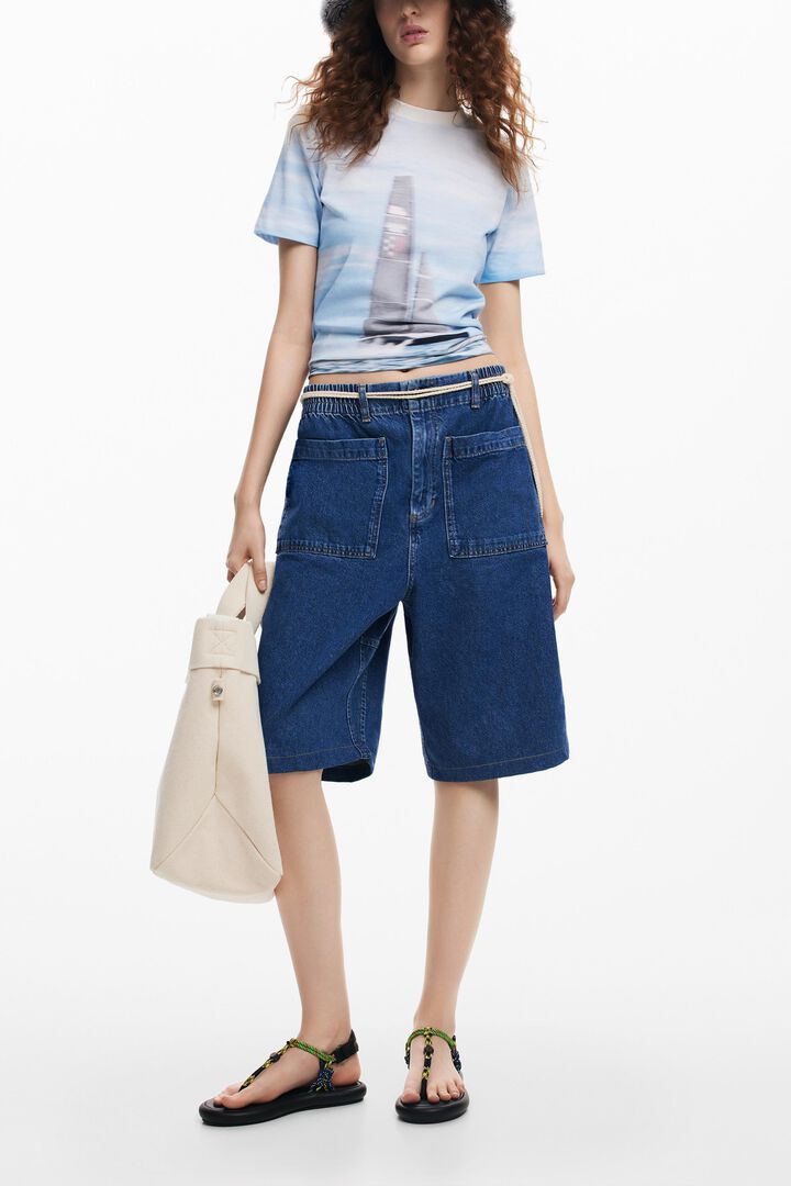 American Magic Sailboat T-shirt | Desigual