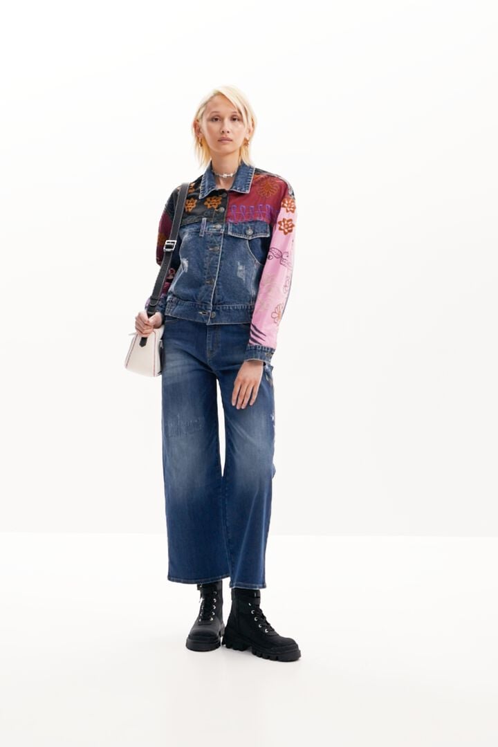 Patchwork denim jacket | Desigual