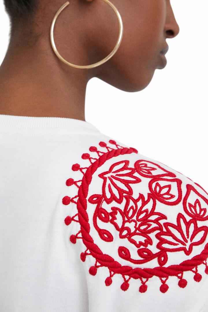 Stella Jean embroidered T-shirt | Desigual