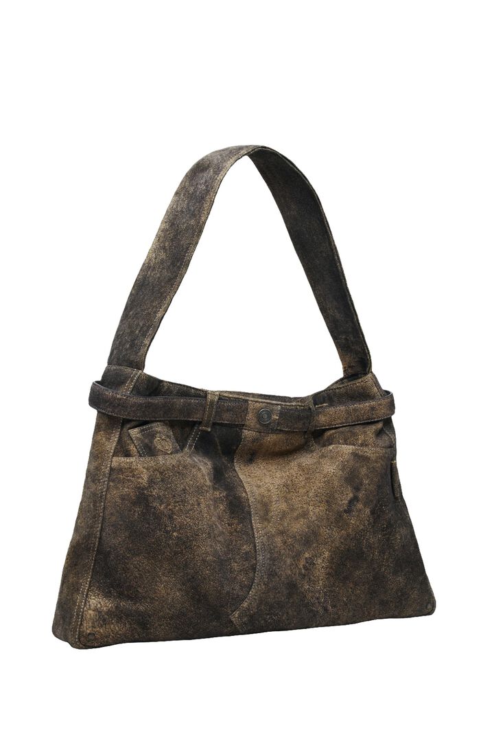 Large leather studio bag
