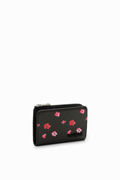 S floral wallet