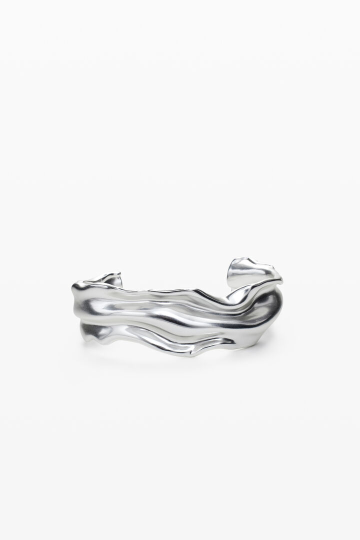 Irregular gold-plated bracelet Zalio | Desigual