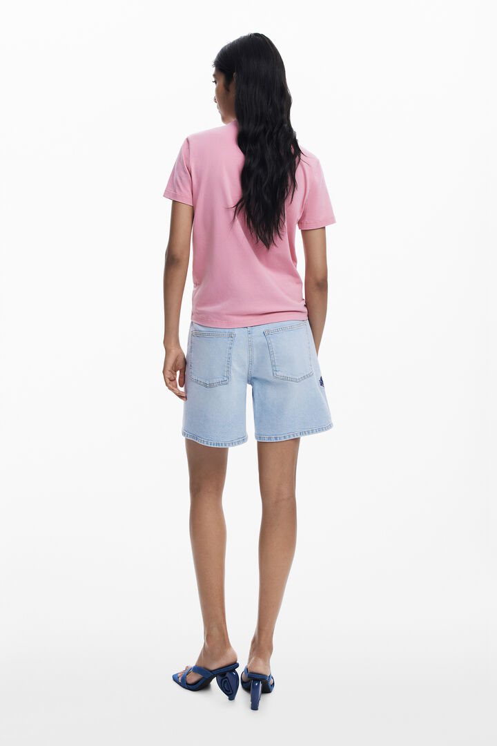 "D" strass T-shirt | Desigual