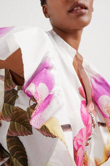 M. Christian Lacroix floral blouse | Desigual